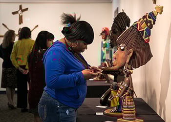 흑인 역사의 달: 폴 허드 미술 전시회