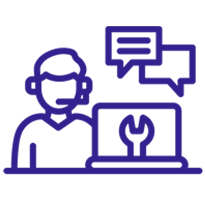 알라모 아카데미 헬프 데스크 아이콘