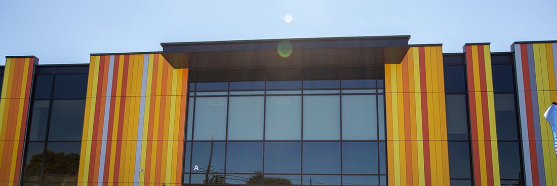 웨스트사이드 교육 훈련 센터 정면 외관