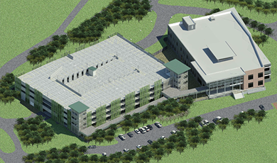 환영 센터 렌더링