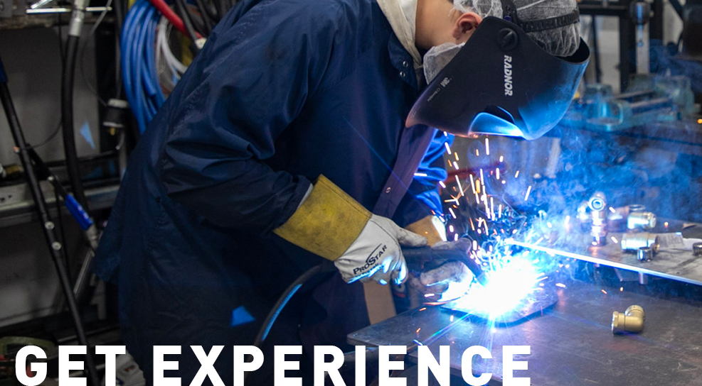 직업 학생 용접에 대한 알라모