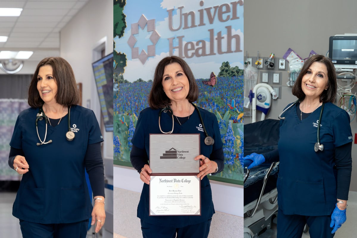 Carmen Lott, 대학의 첫 졸업생 중 한 명